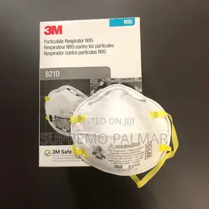 3M 8210 N95 Disposable Dust Masks With 95% Filtration Efficiency
