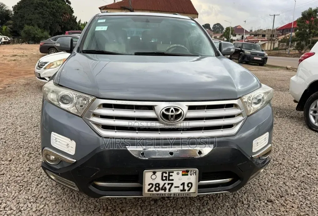 Toyota Highlander 2012 Blue
