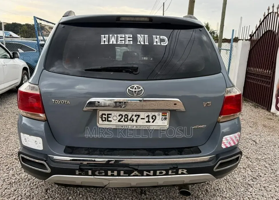 Toyota Highlander 2012 Blue