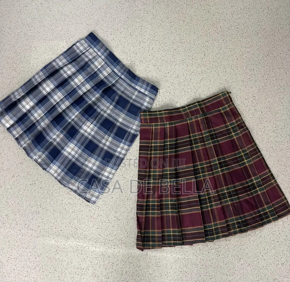 Short Pleated Skirts