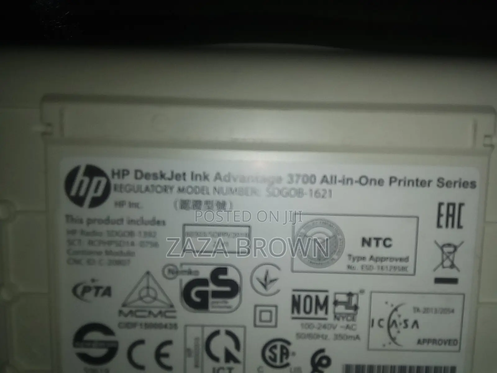 HP Deskjet Printer for Parts