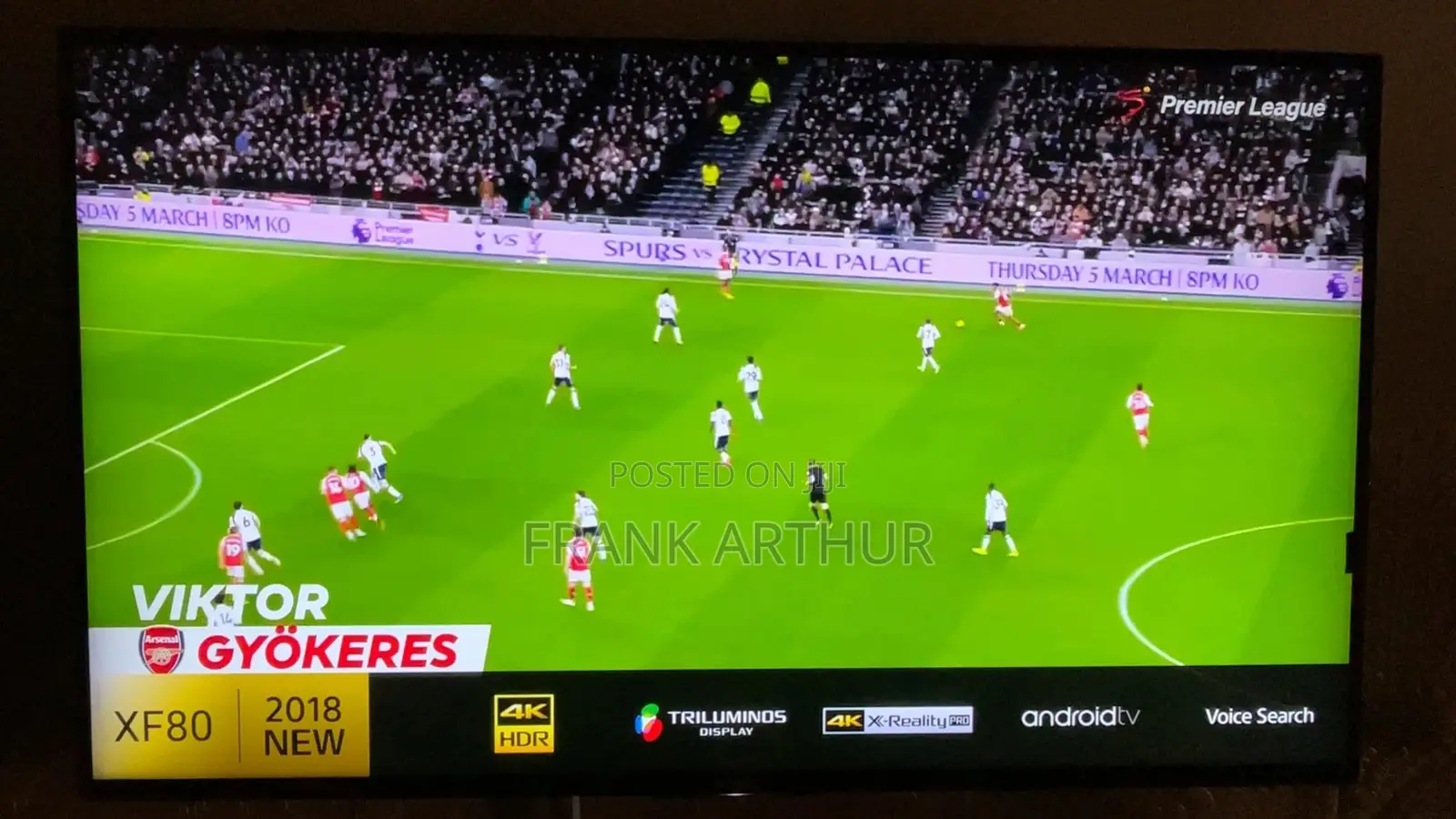 Sony Bravia Kd49xf8096 49-Inches Android HDR Ultra Hd TV.