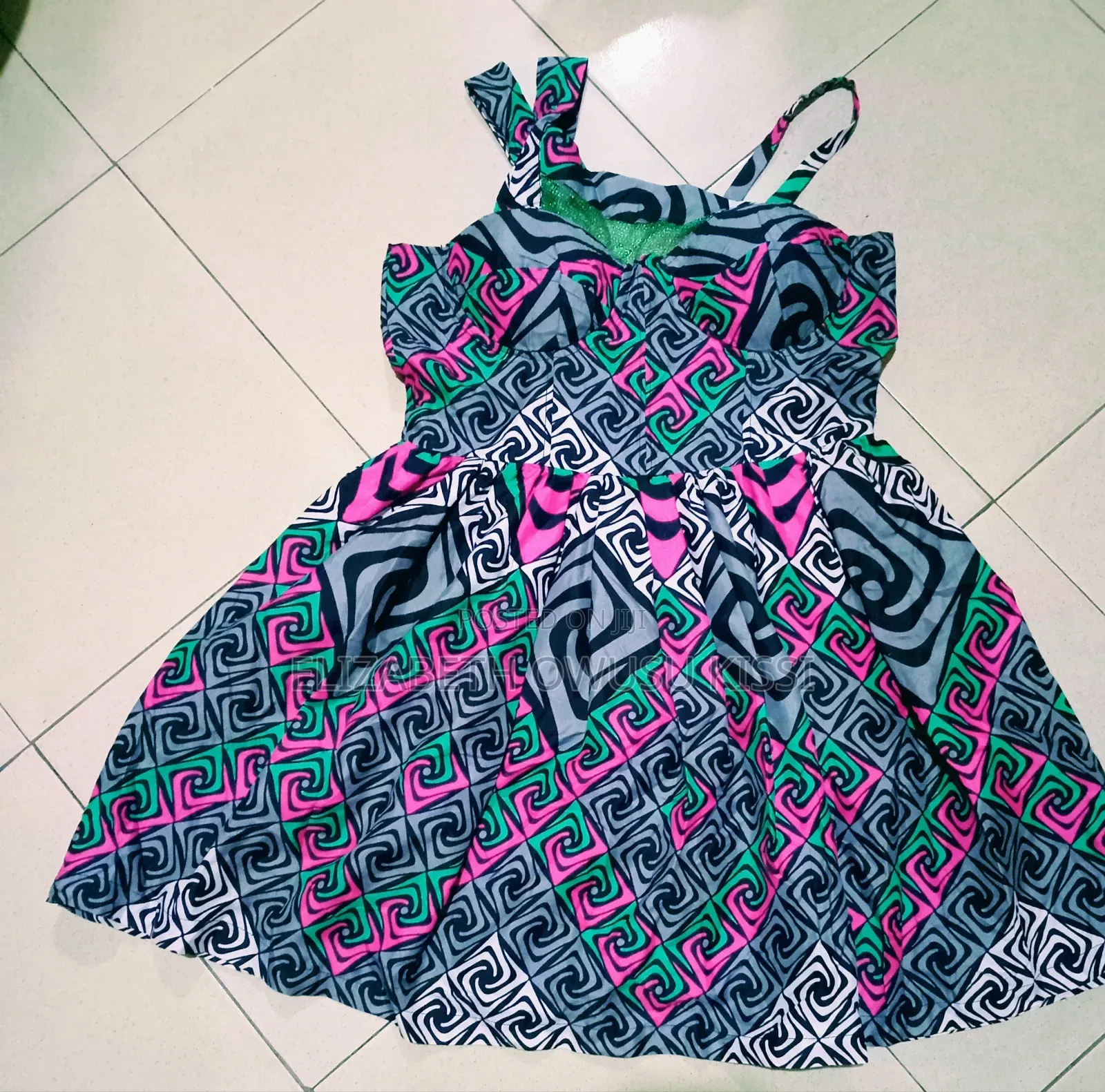 African Print Dress
