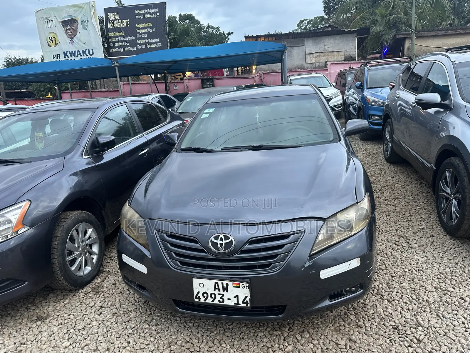 Toyota Camry 2.4 LE 2008 Gray