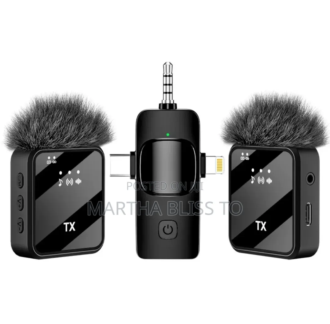 Wireless Dual Lapel Microphone