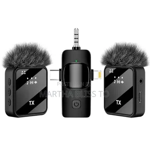 Wireless Dual Lapel Microphone