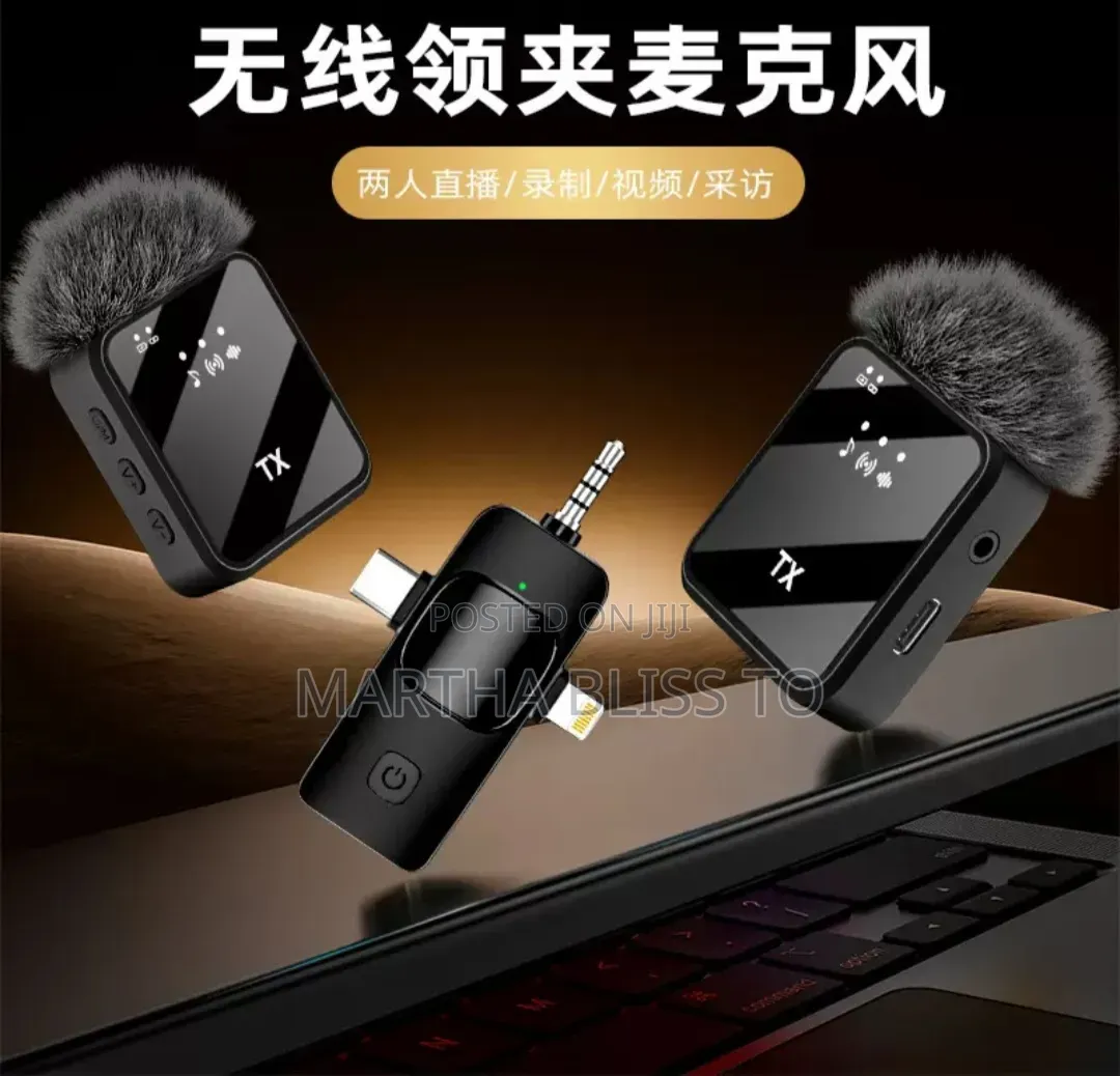 Wireless Dual Lapel Microphone