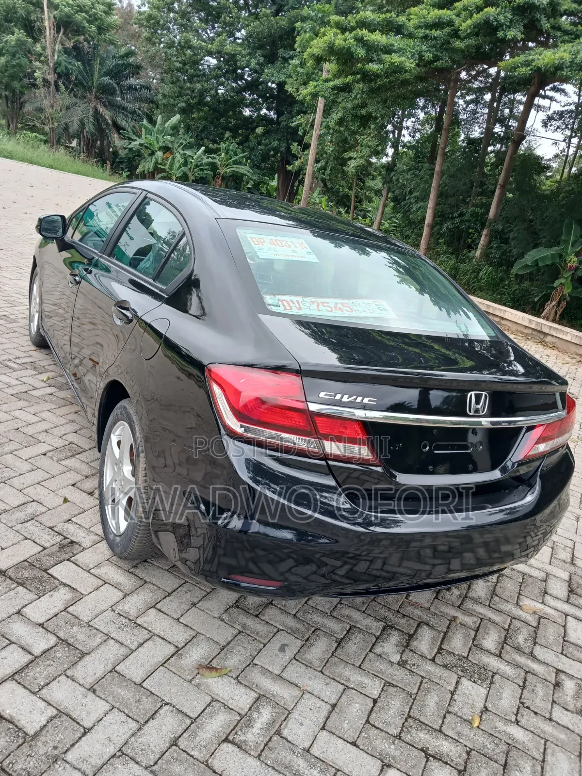 Honda Civic HF Sedan LX 2013 Black