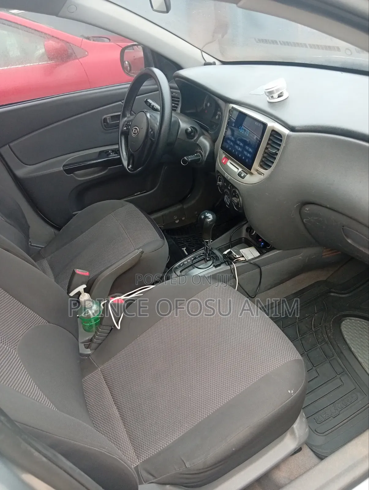 Kia Rio 2011 Silver