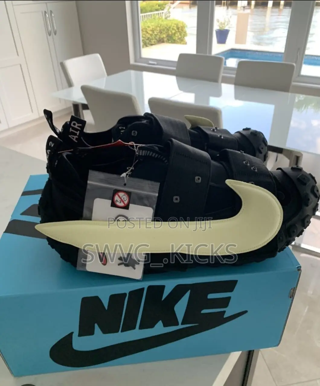 Nike Air Flea 2 X Cactus Plant Flea Market Low in the Black Alabaster