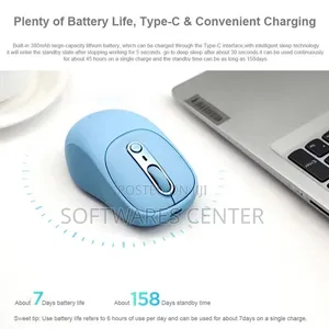 Lenovo Xiaoxin Bluetooth Wireless Mouse M3 Dusk Gray