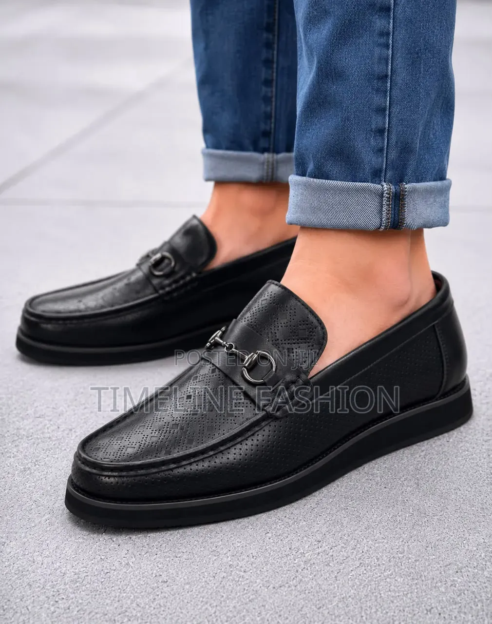 All Black Berluti Men's Easy Wear Fashionable Loafers