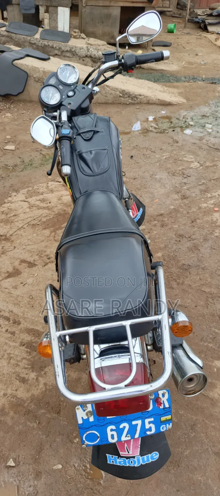 Haojue HJ125-8K 2025 Black
