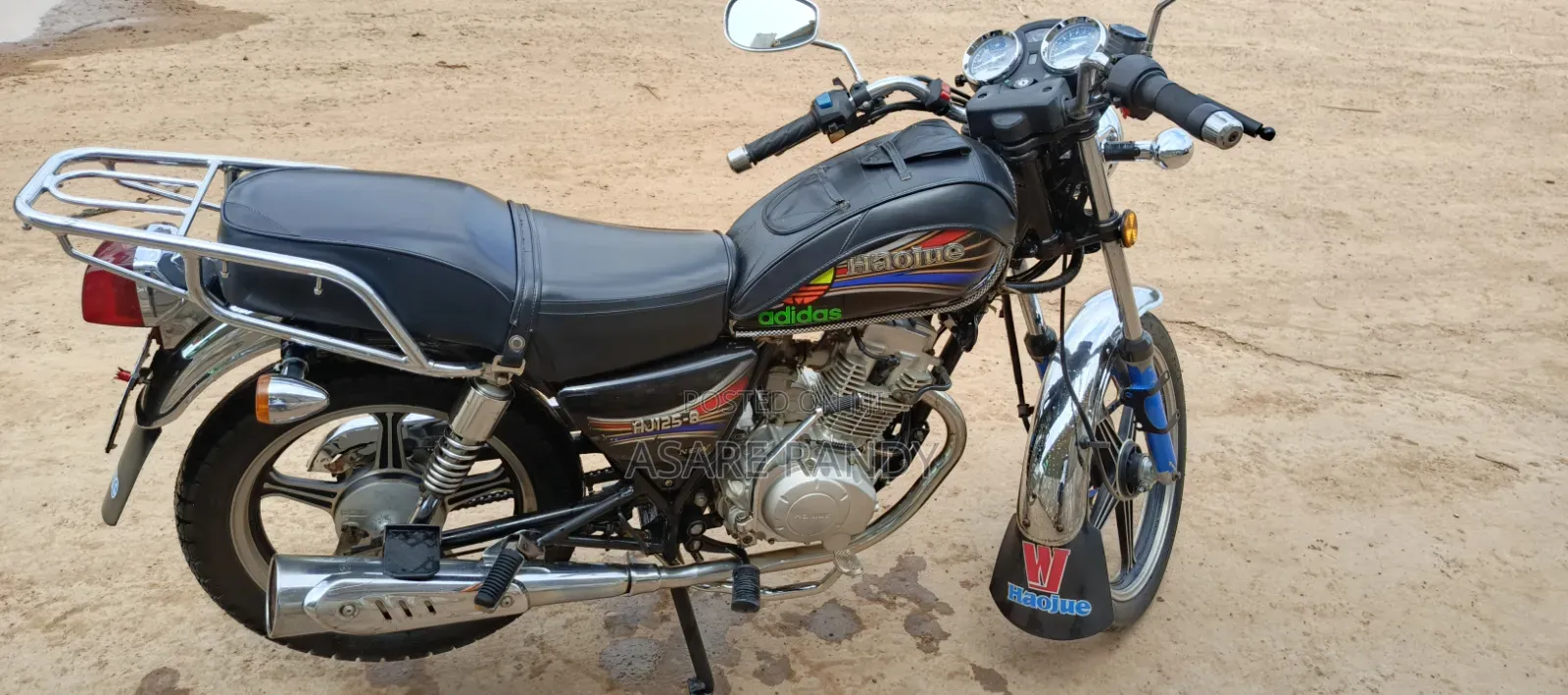 Haojue HJ125-8K 2025 Black