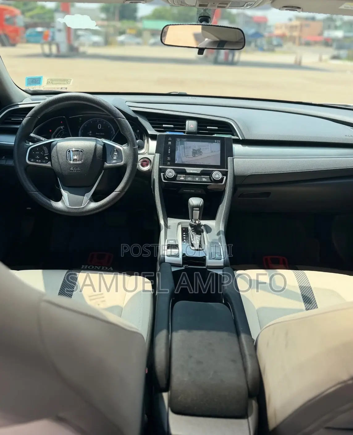 Honda Civic EX Sedan 2018 White