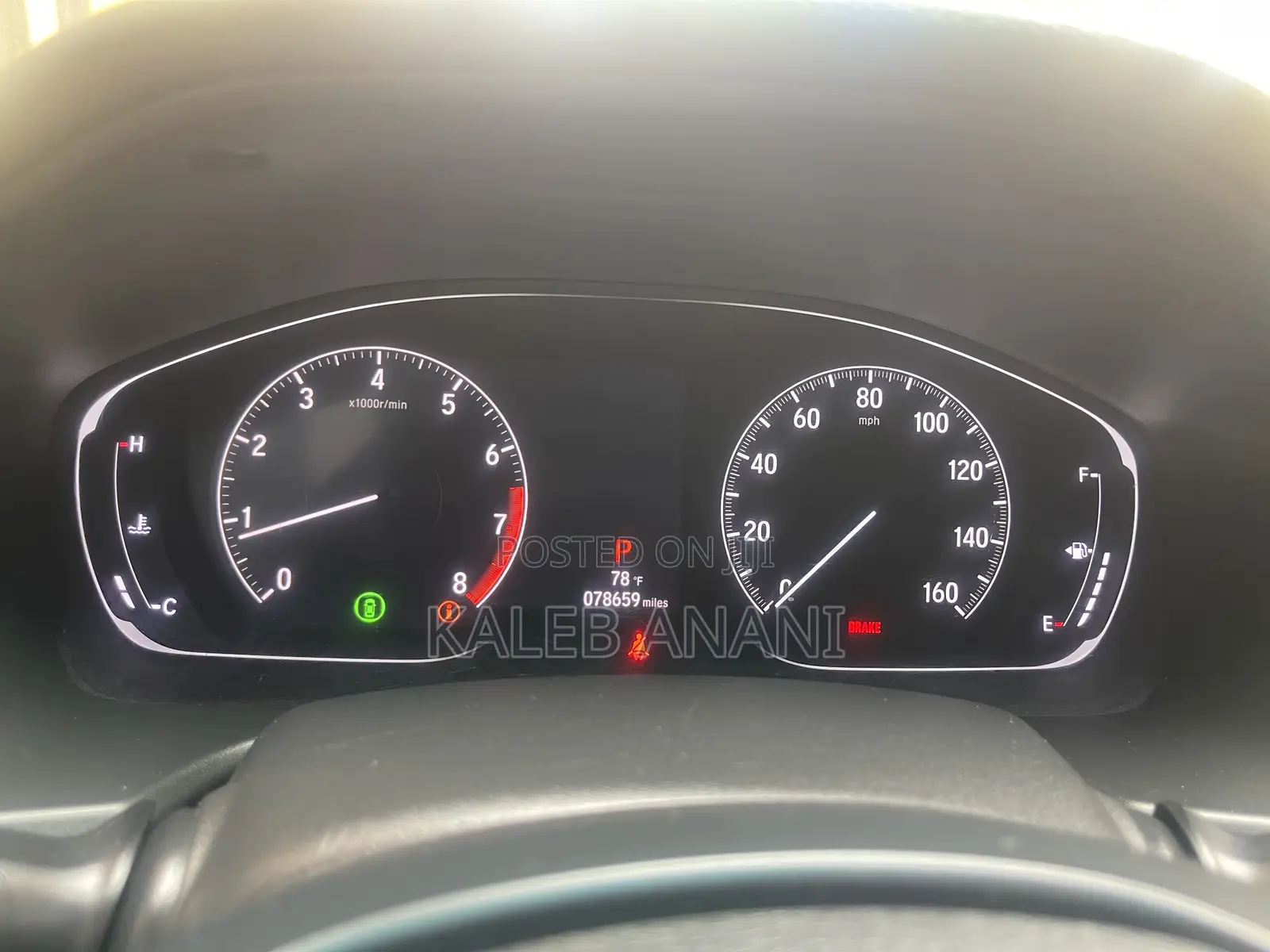 Honda Accord Sport 2018 Blue