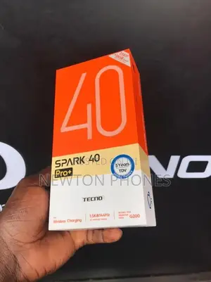 New Tecno Spark 40 Pro+ 256 GB Black