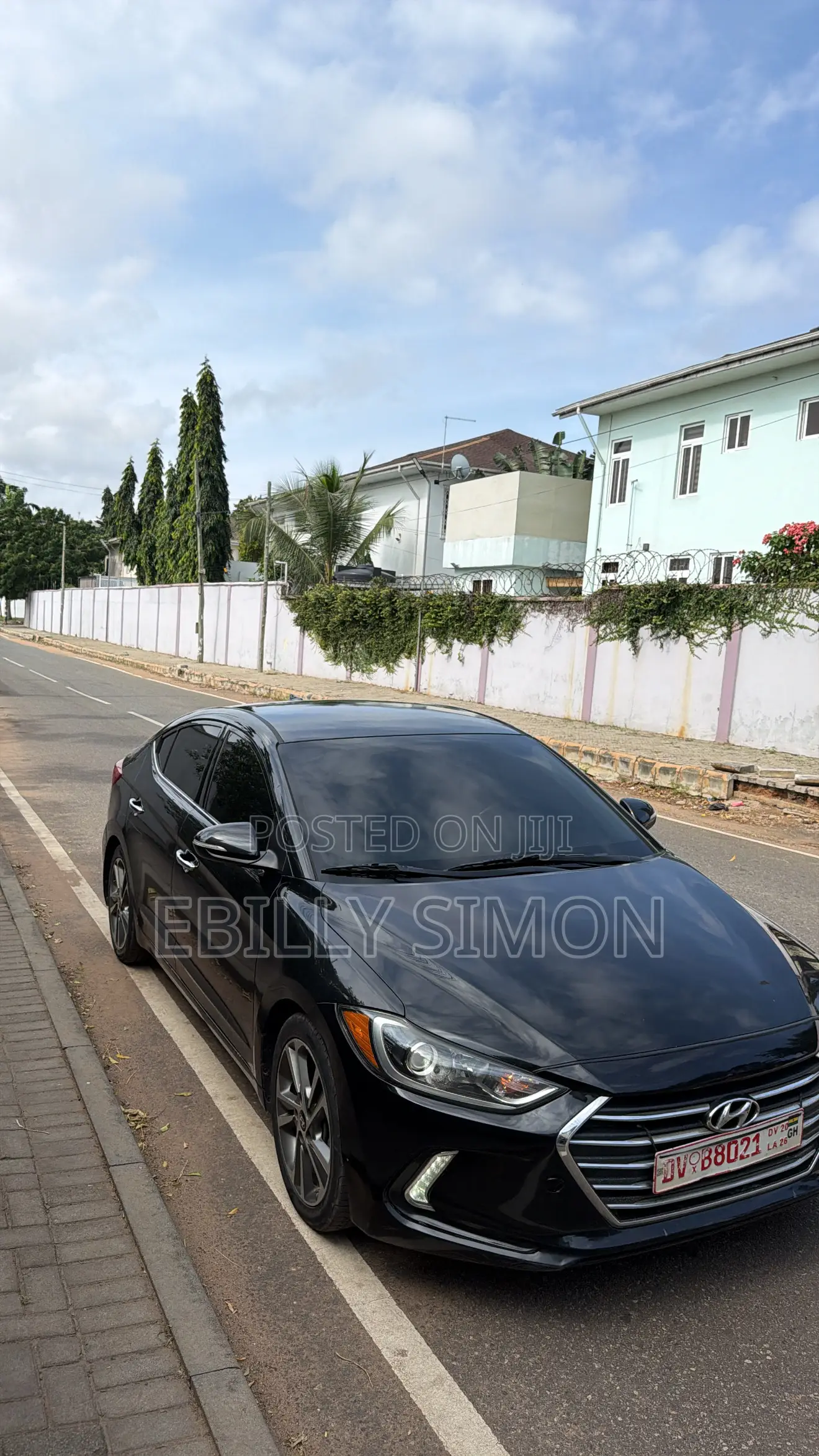 Hyundai Elantra Limited Sedan FWD (2.0L 4cyl 6A) 2017 Black