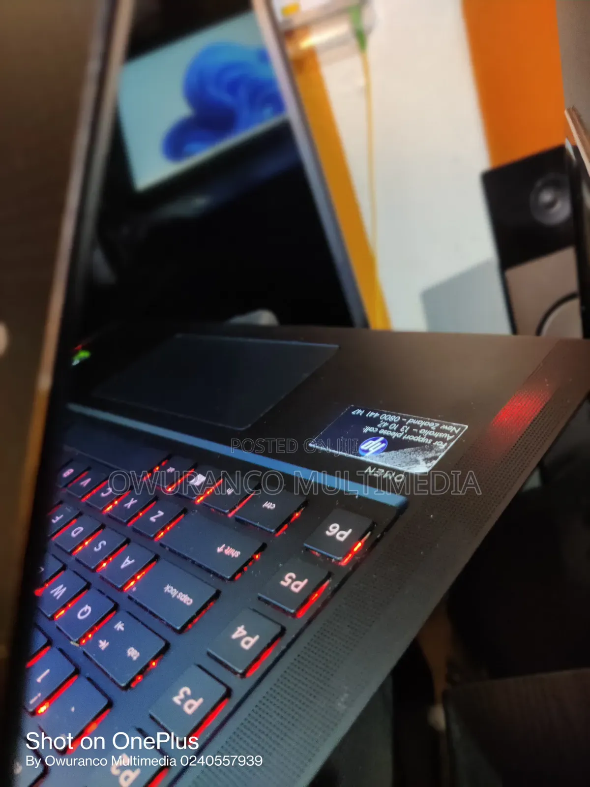 Laptop HP Omen 15 8GB Intel Core i7 SSD 256GB