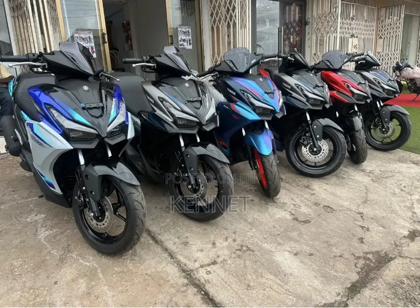 New Yamaha Aerox 2026 Black