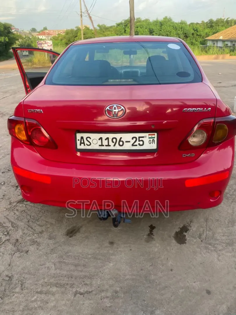 Toyota Corolla 2010 Red