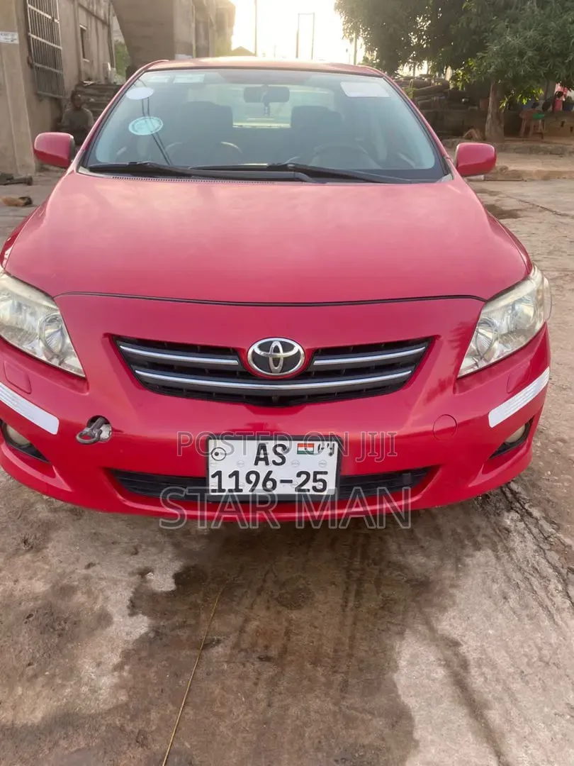 Toyota Corolla 2010 Red