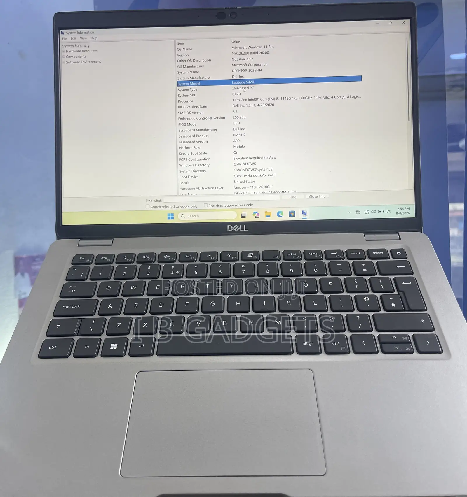 Laptop Dell Latitude 5420 8GB Intel Core i5 SSD 256GB