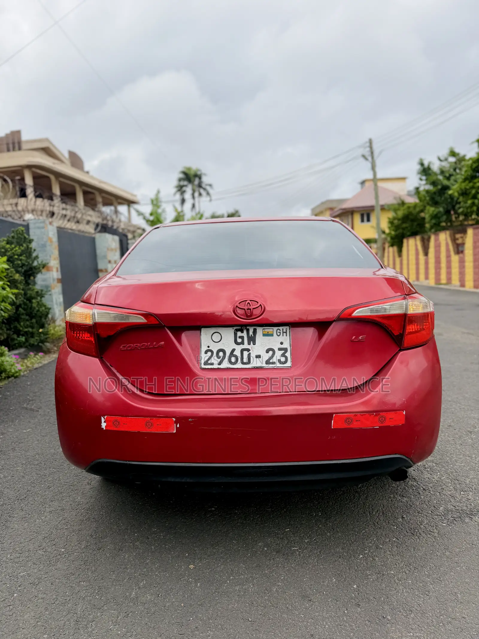 Toyota Corolla 2015 Red