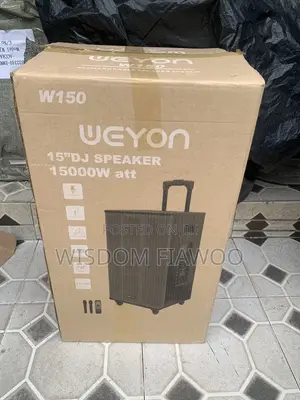 Weyon W150 15,000w Loud Speaker With 2 Mics