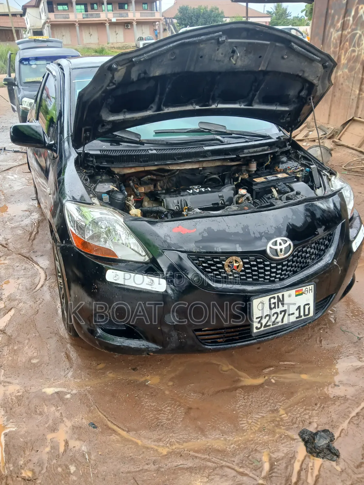 Toyota Yaris 2008 Black
