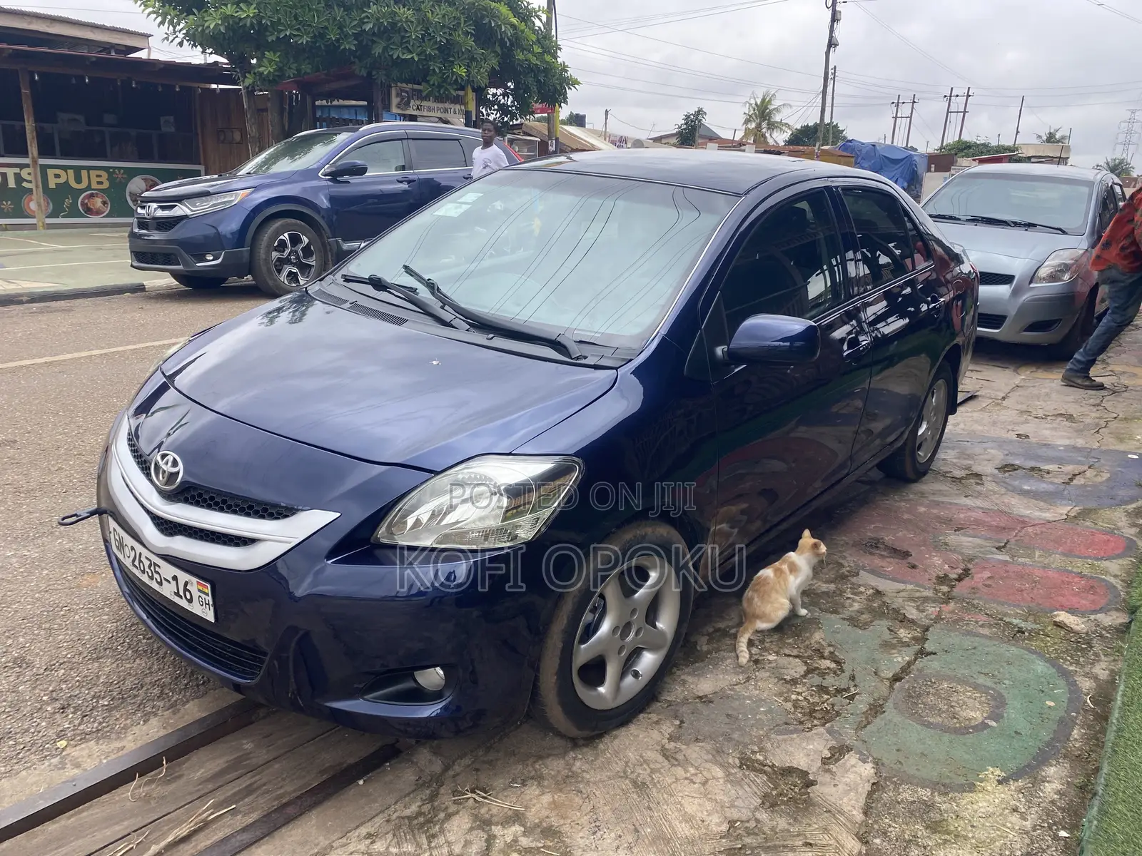 Toyota Yaris 2009 Blue