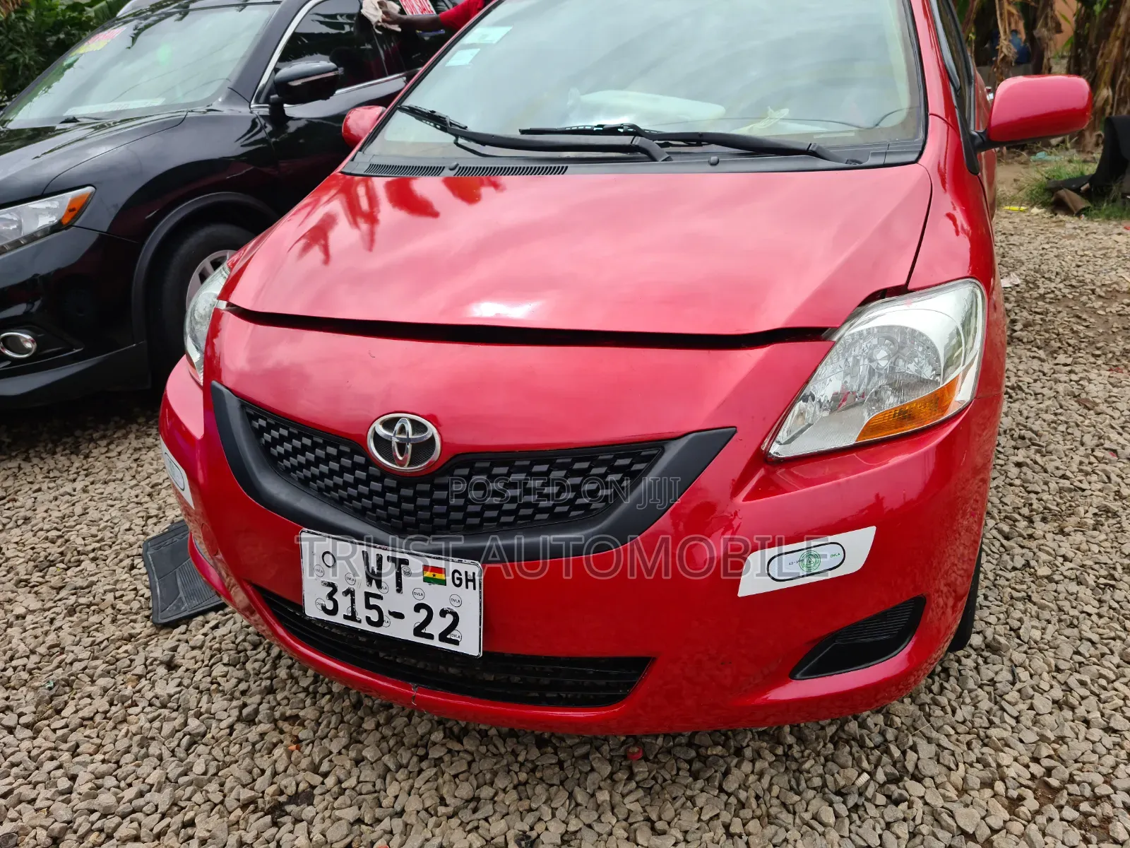 Toyota Yaris 2010 Red