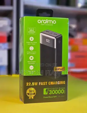 Oraimo Powerbank 30,000mah