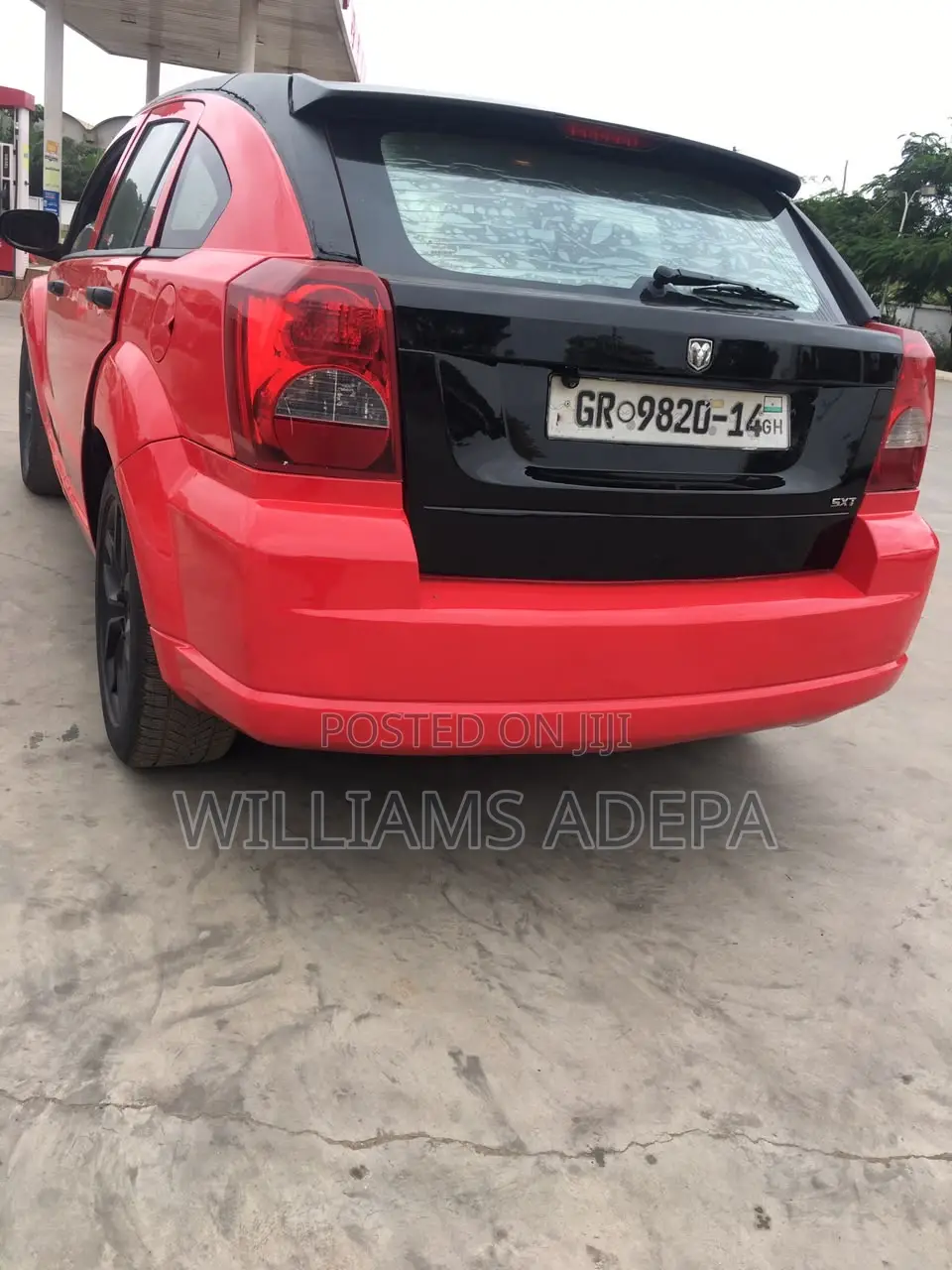 Dodge Caliber 2.0 CVT SXT 2009 Red
