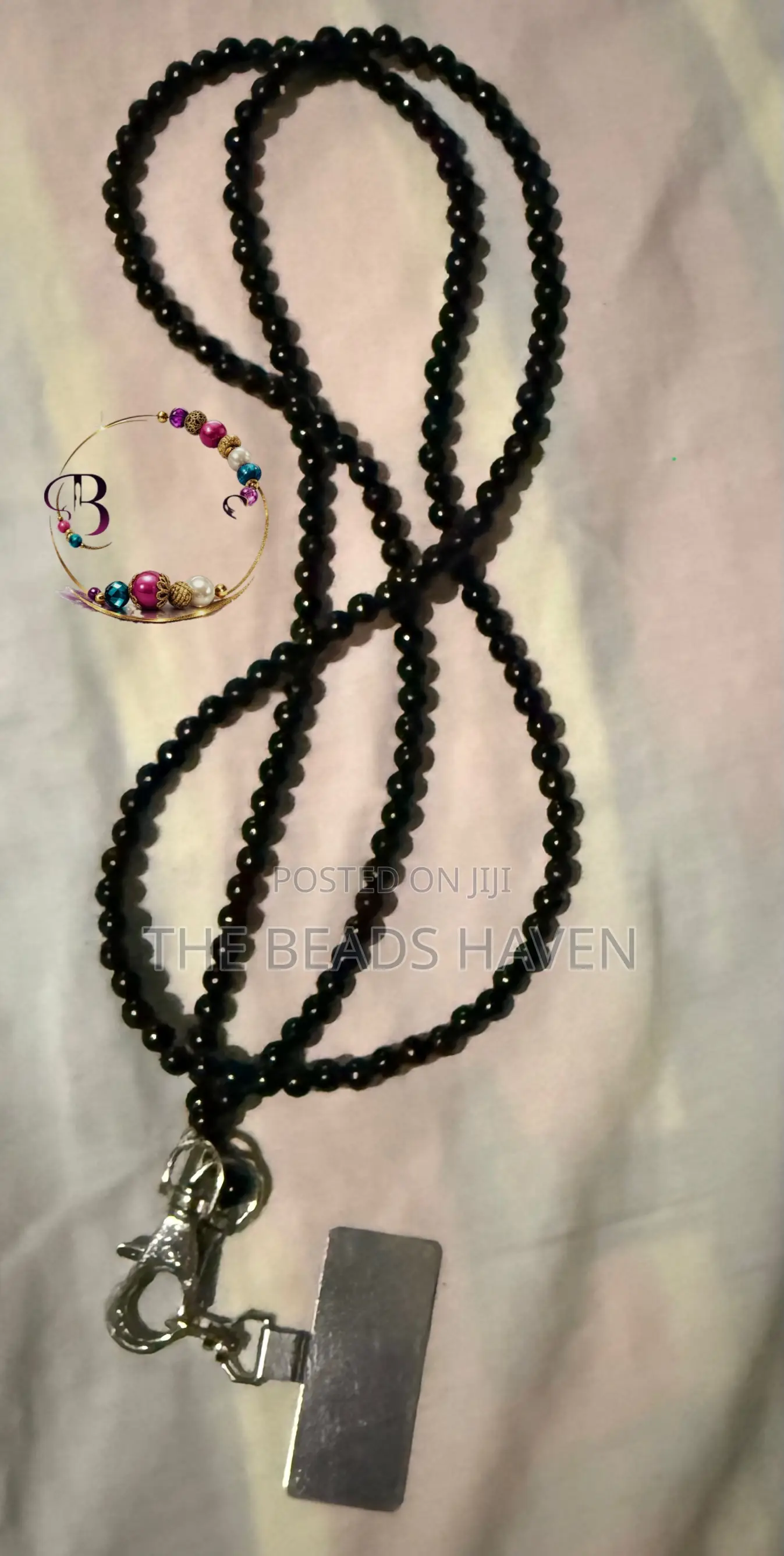 Beaded Crossbody Lanyard