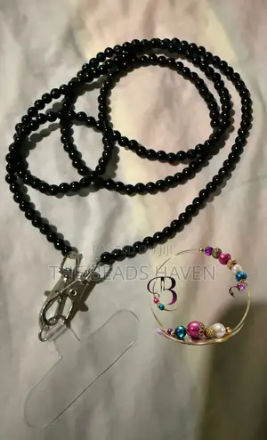 Beaded Crossbody Lanyard