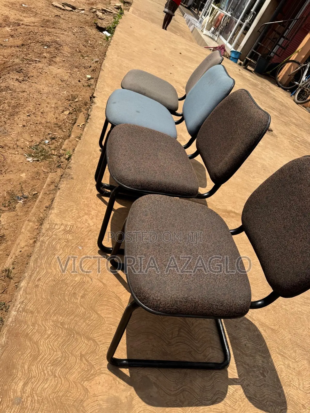 Armless Office Chair