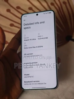 Xiaomi 15 Ultra 256 GB Black
