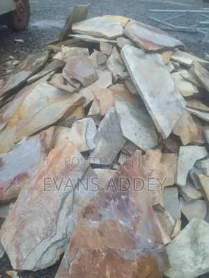 Flat Stone for Decoration