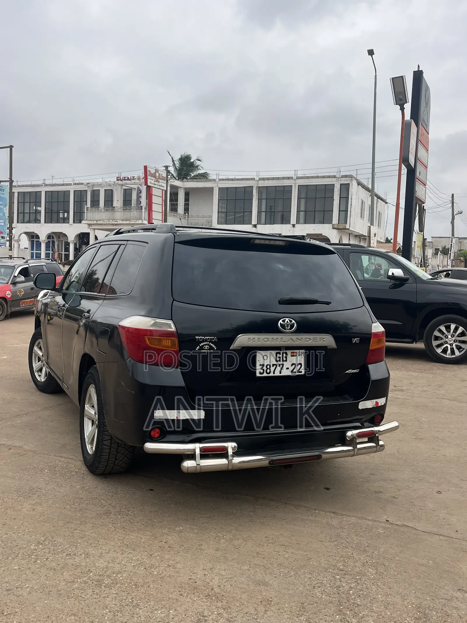 Toyota Highlander 2008 Black