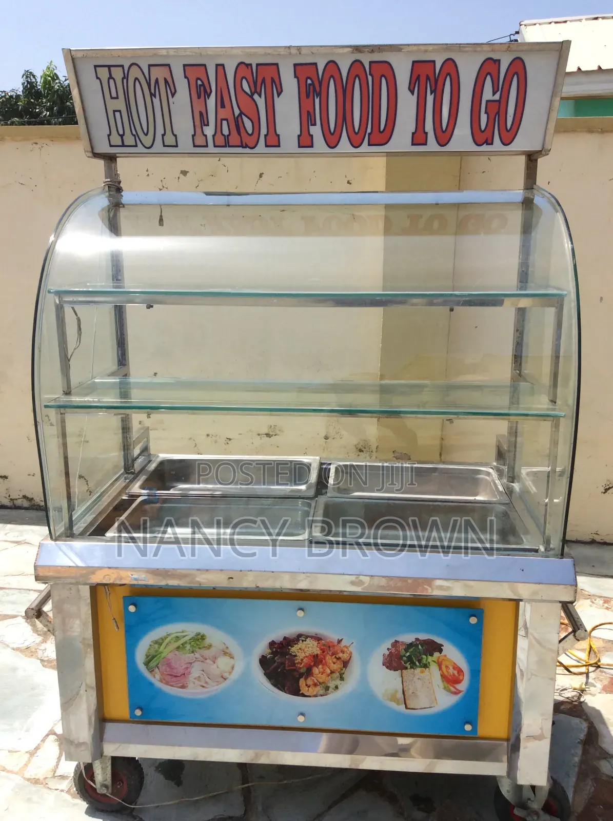Stainless Steel Food Display Warmer