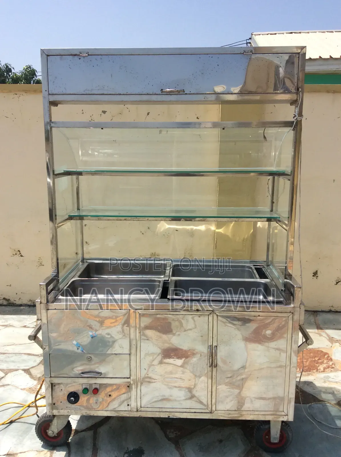 Stainless Steel Food Display Warmer