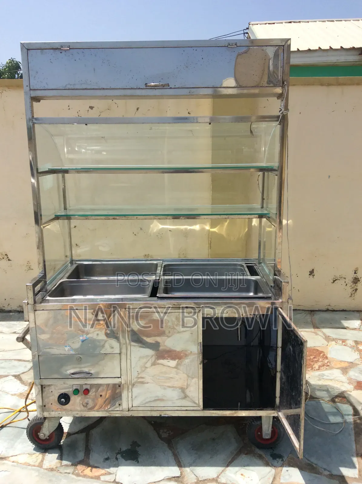 Stainless Steel Food Display Warmer