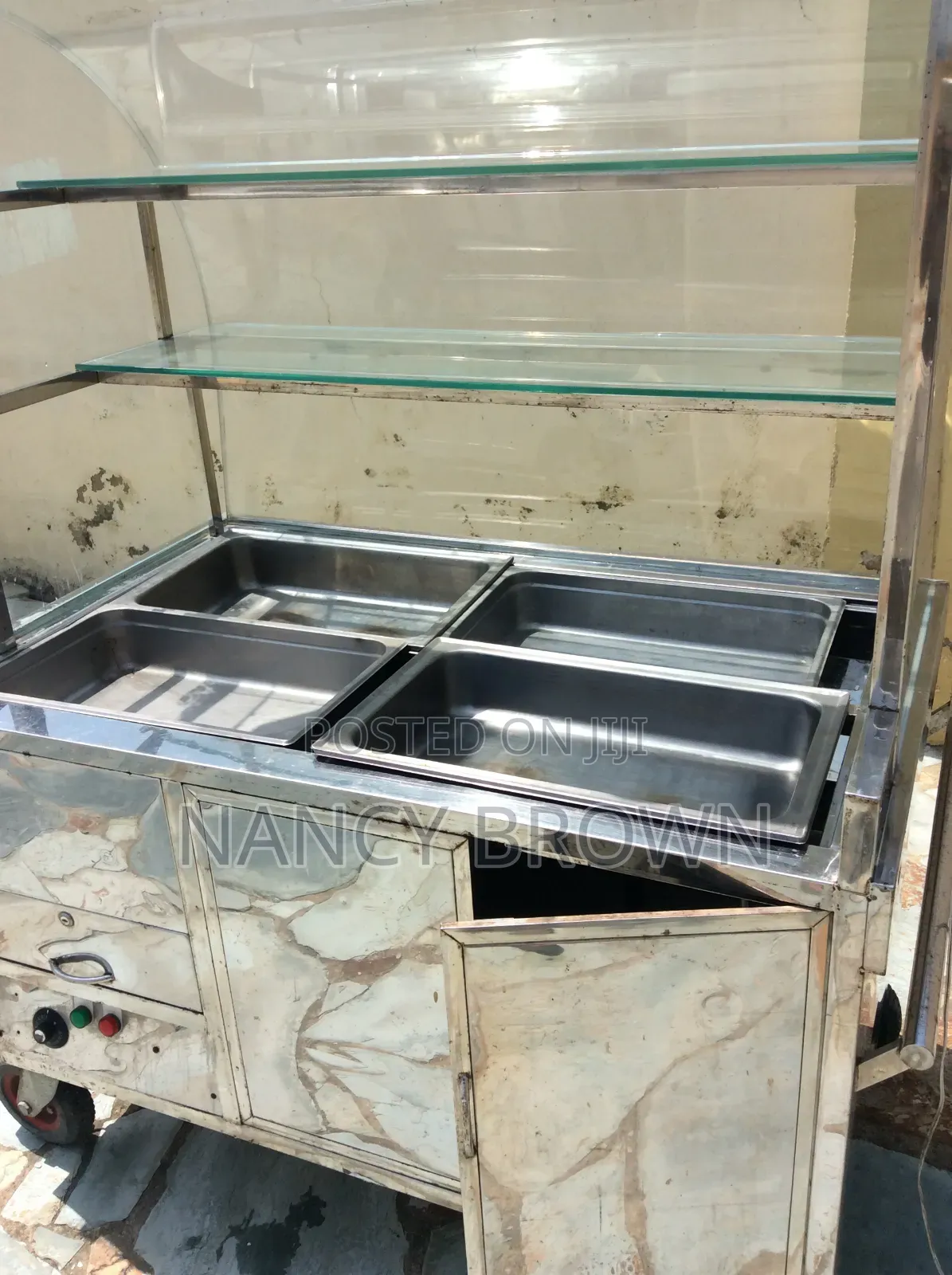 Stainless Steel Food Display Warmer