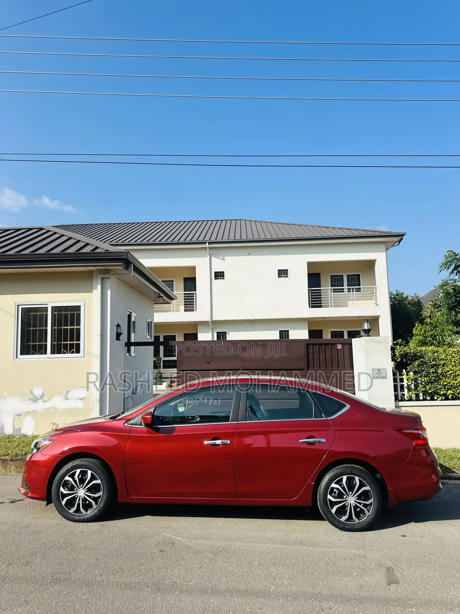 Nissan Sentra SV 2016 Red