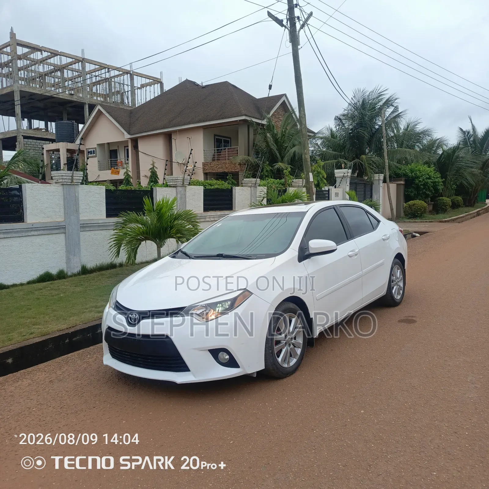 Toyota Corolla 2015 White