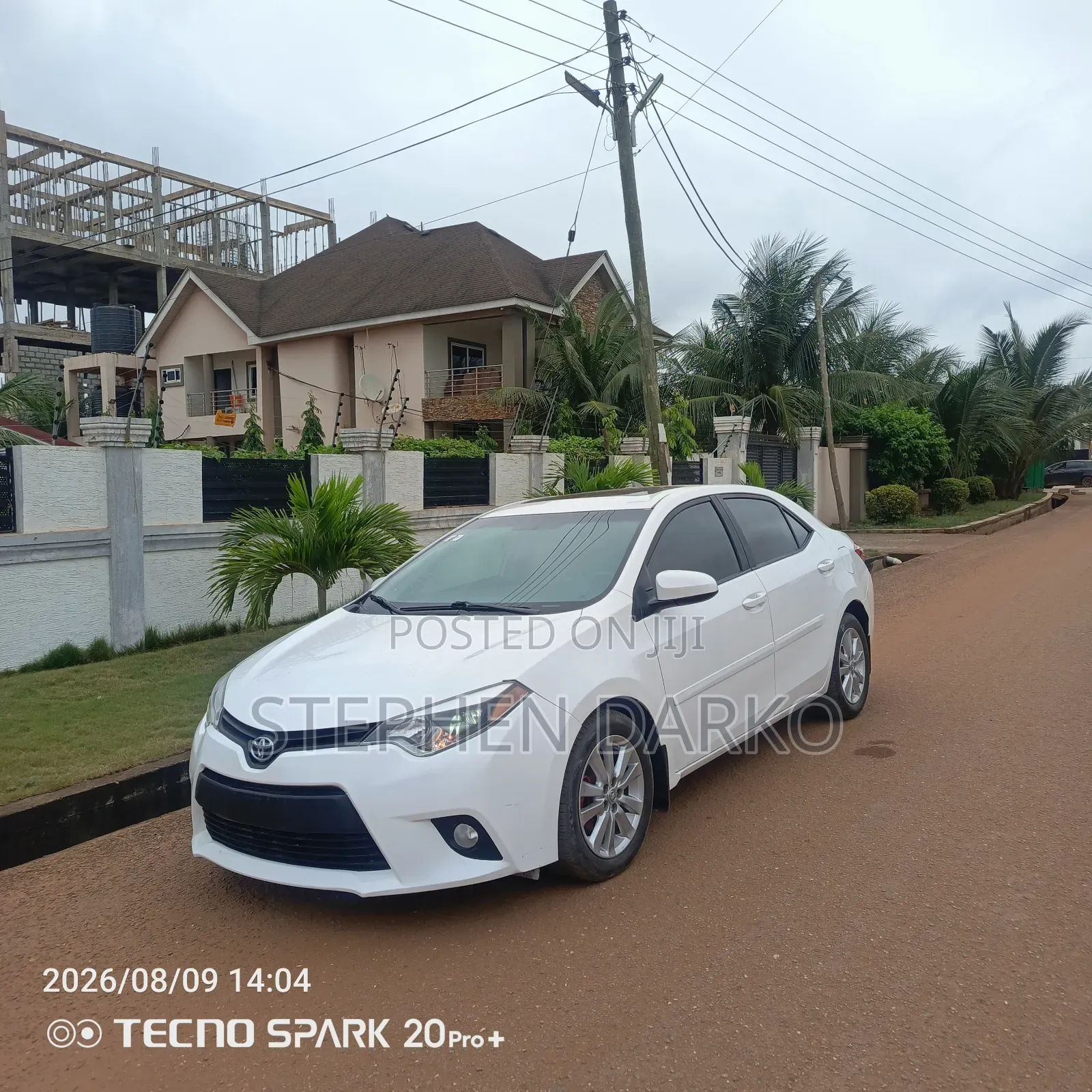 Toyota Corolla 2015 White