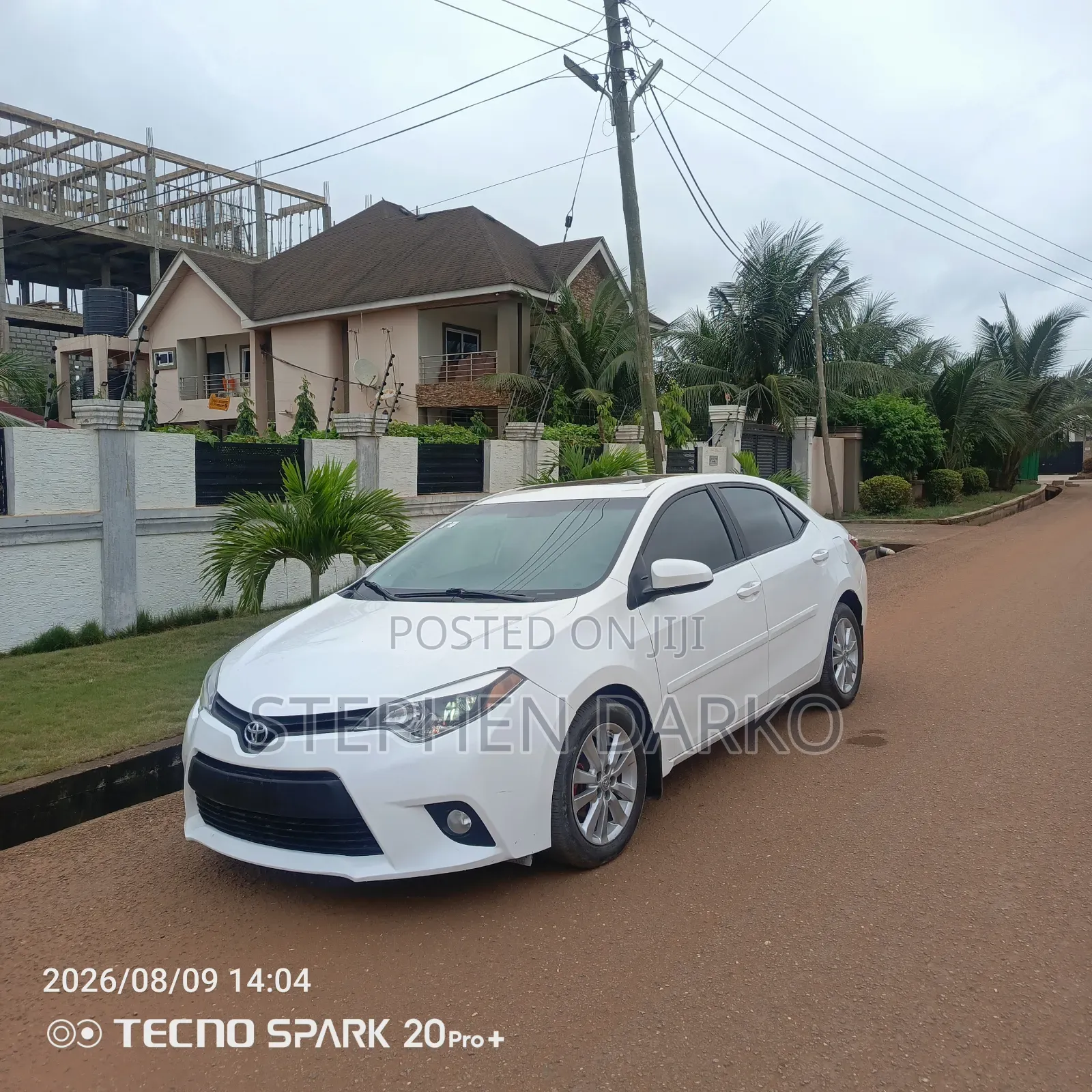 Toyota Corolla 2015 White