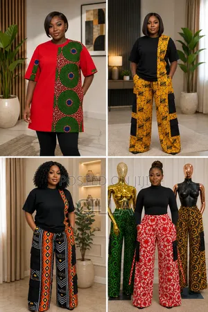 Ankara Trousers and Tops