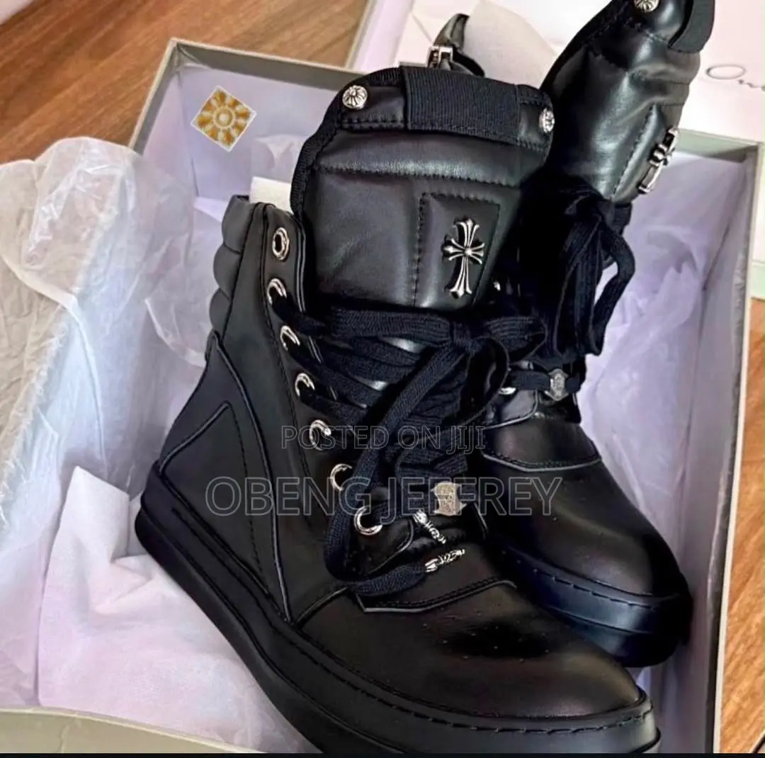 Original Rick Owen Chrome Hearts All Black